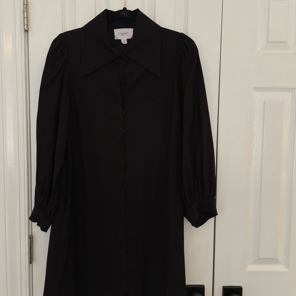 Tuckernuck Black Luna mini dress